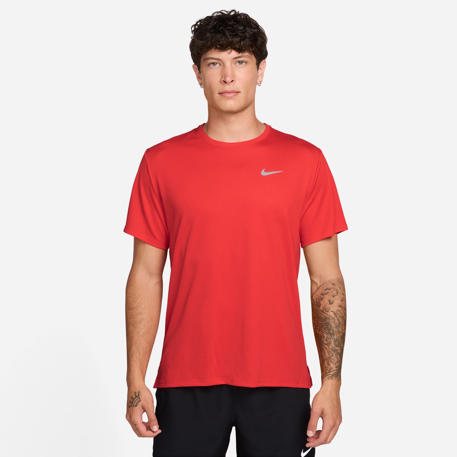 T-shirt de homem Miler Nike Vermelho-5