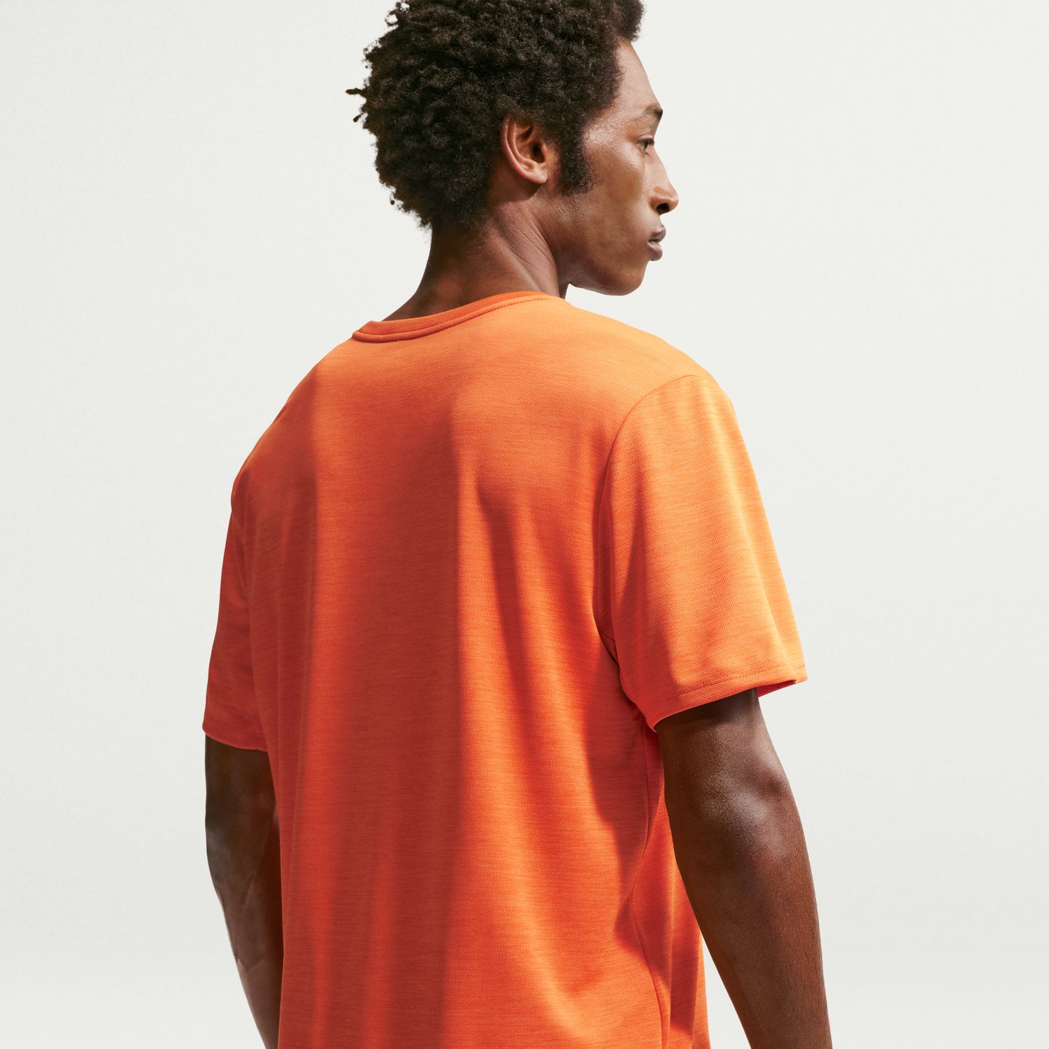 T-shirt de Homem DF UV Miler Laranja-5