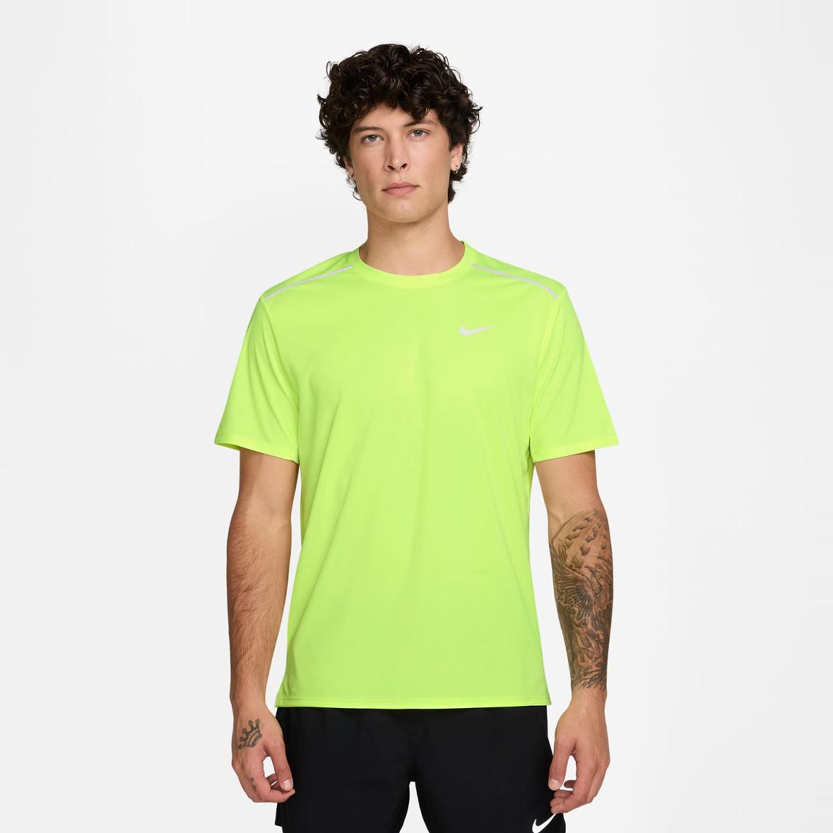 T-shirt de Homem DF UV Miler Amarelo-1