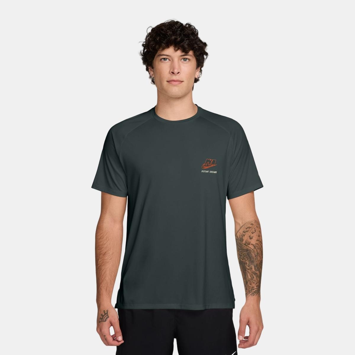 T-shirt de Homem DF Stride Verde-1