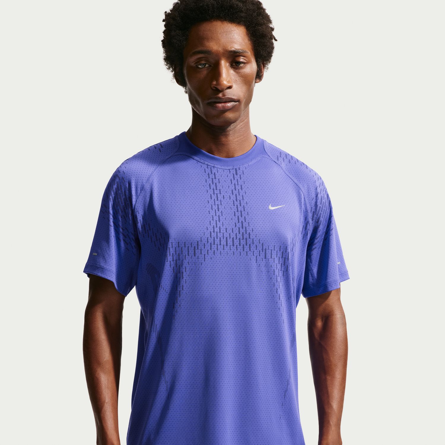 T-shirt de Homem DF Stride Novelty Azul-1