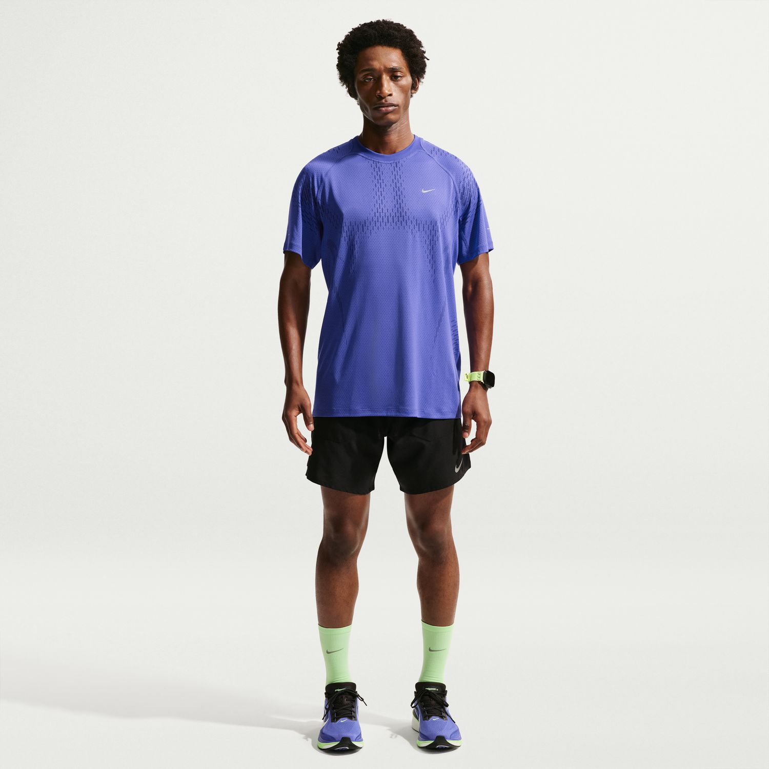 T-shirt de Homem DF Stride Novelty Azul-4