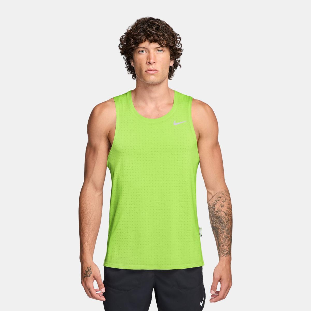 T-shirt de Homem DF Breathe Miler Tank Amarelo-1