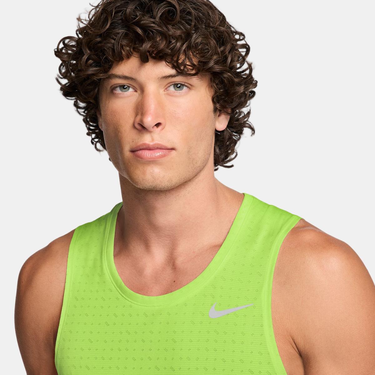 T-shirt de Homem DF Breathe Miler Tank Amarelo-3