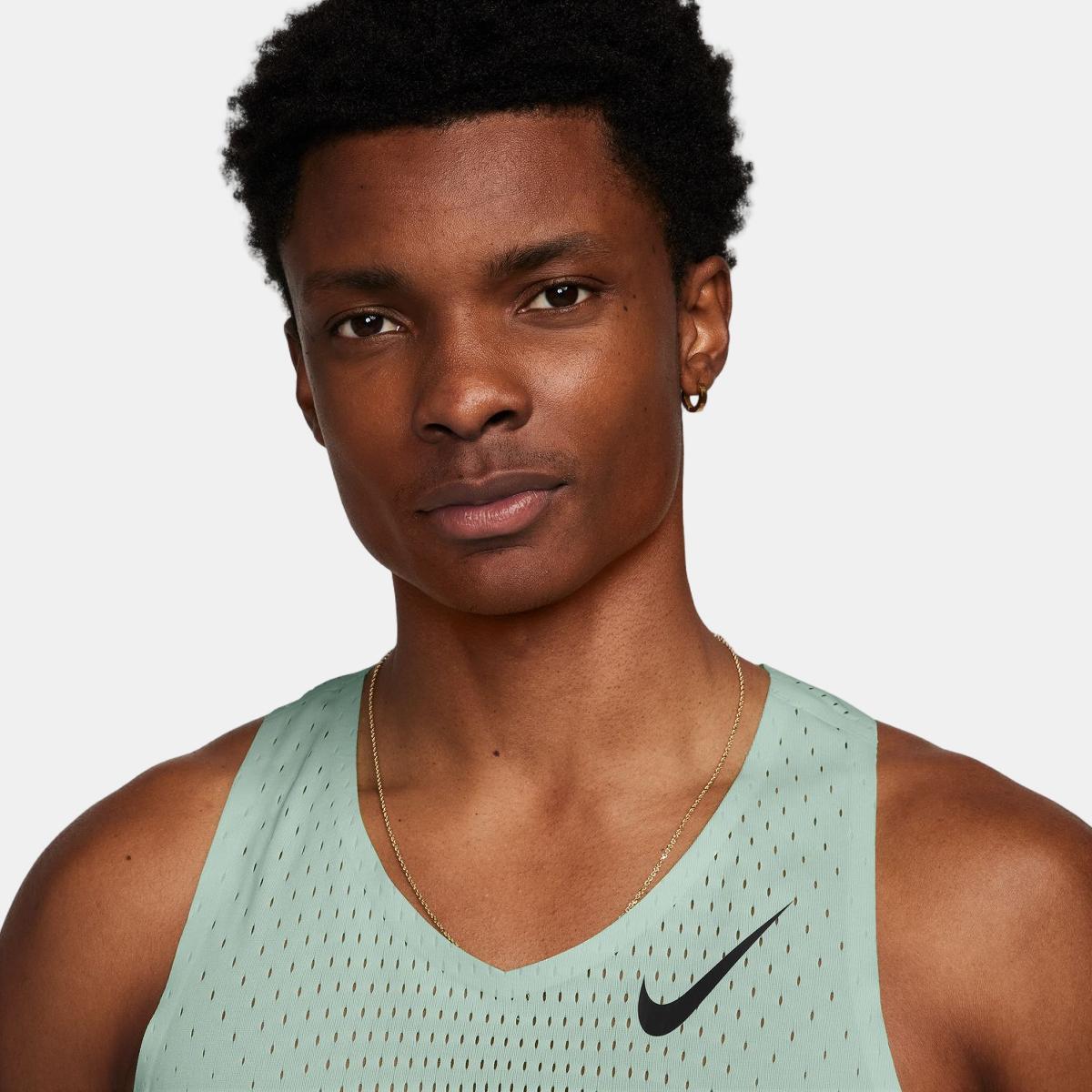 T-shirt de Homem DF AeroSiwft Singlet Verde-3