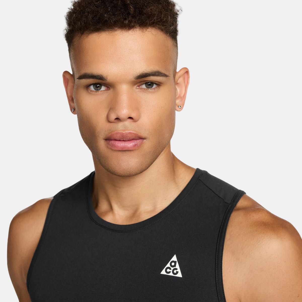 T-shirt de Homem M ACG Dfadv Solarchase Tnk Top Preto-3