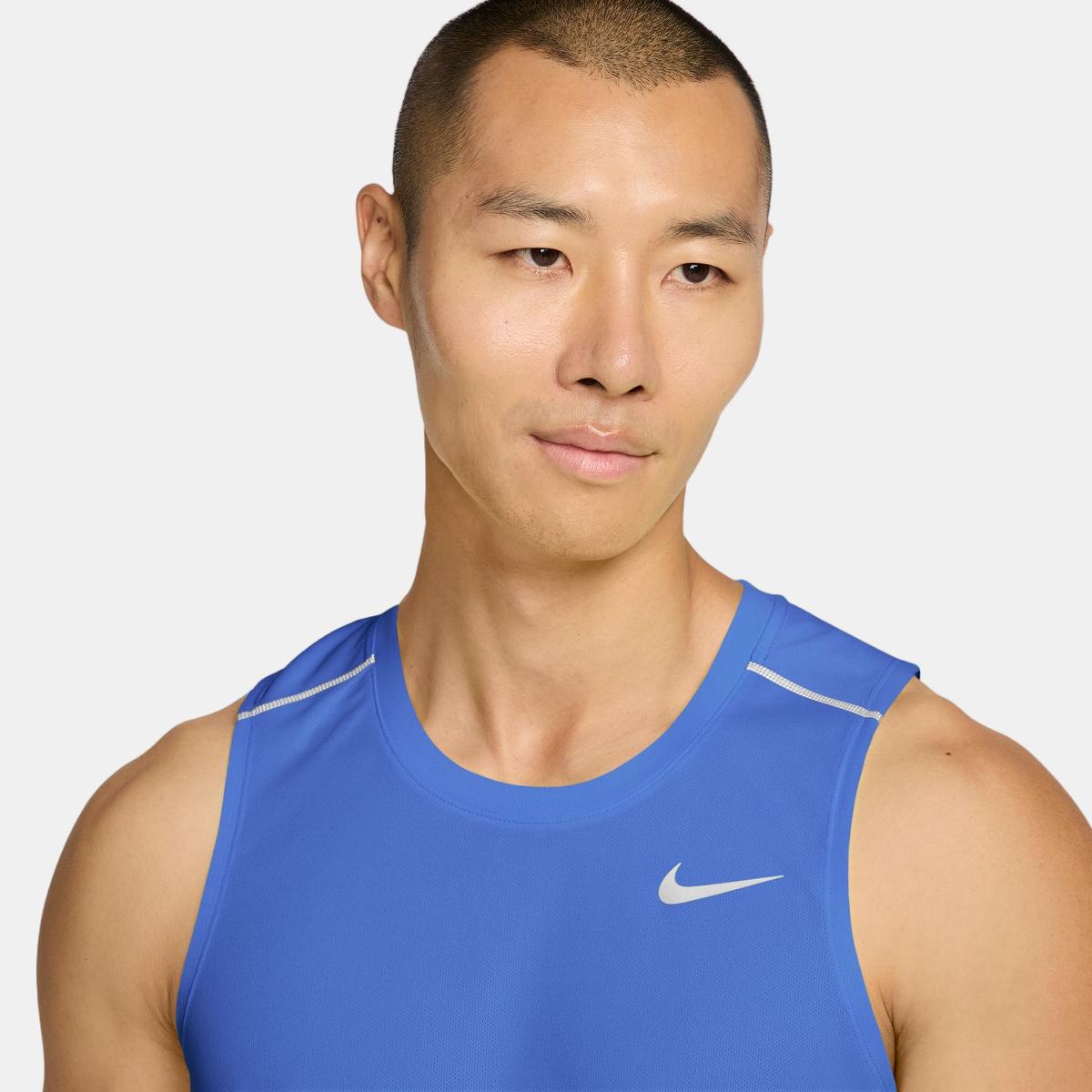 T-shirt de Homem DF Miler Tank Top Azul-3
