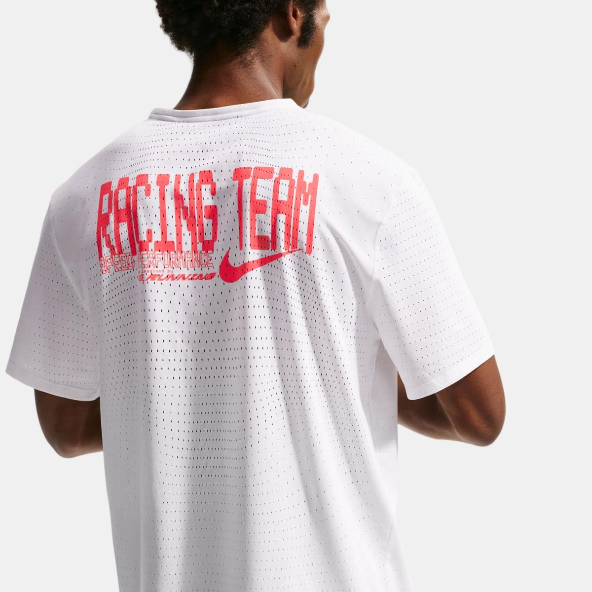 T-shirt de Homem M Nk Dfadv Aeroswift Gfx SS Branco-2