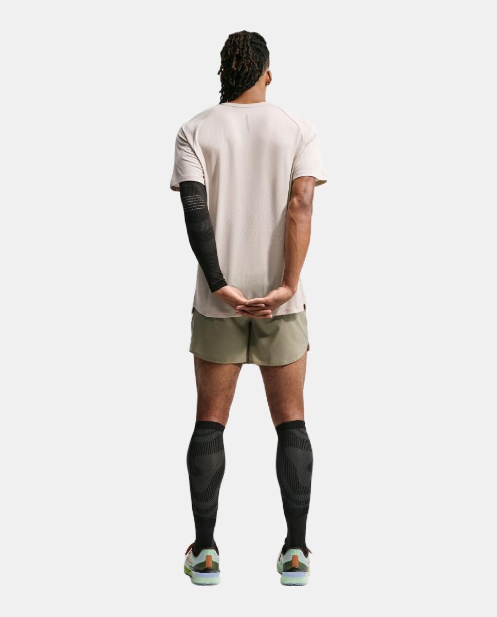 T-shirt de Homem M NK AF STRIDE SS TOP Castanho-2