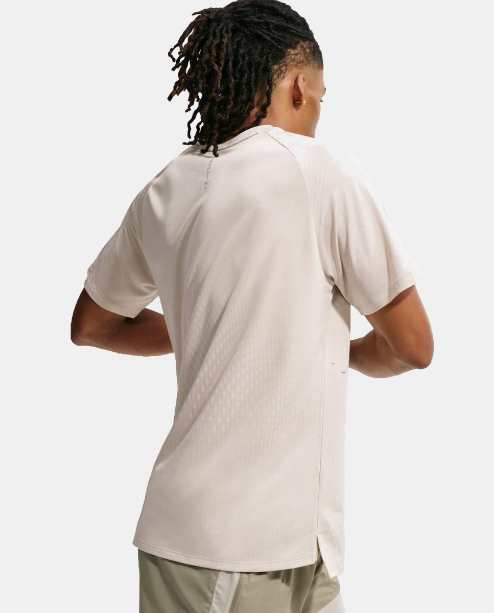 T-shirt de Homem M NK AF STRIDE SS TOP Castanho-4