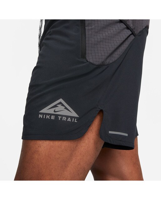 Calções de Homem Trail Second Sunrise 7" Preto-5