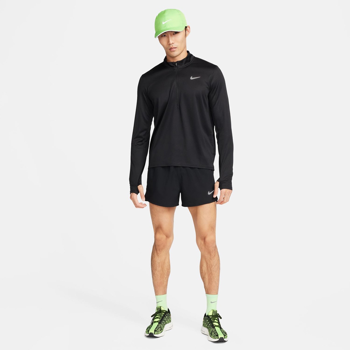 Calções de Homem M Nk DF Fast 3In Bf Shrt Enrgy Preto-4