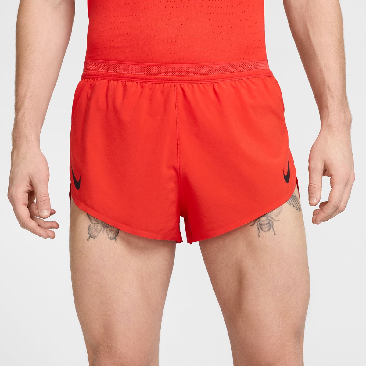 Calções de Homem AeroSwift Vermelho-1