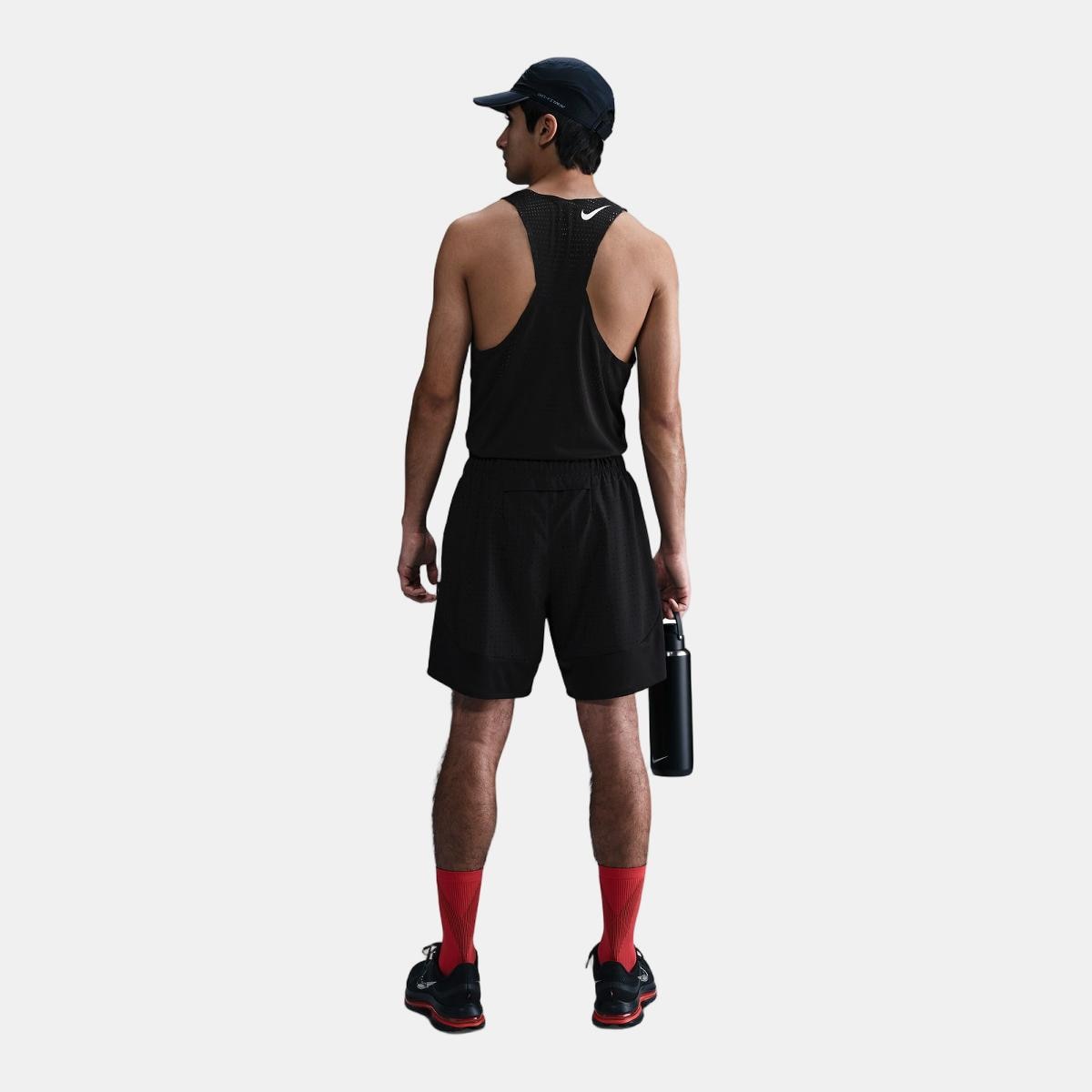 Calções de Running de Homem M NK DF BRTHE CHLLNGR 7IN 2-1 Preto-2