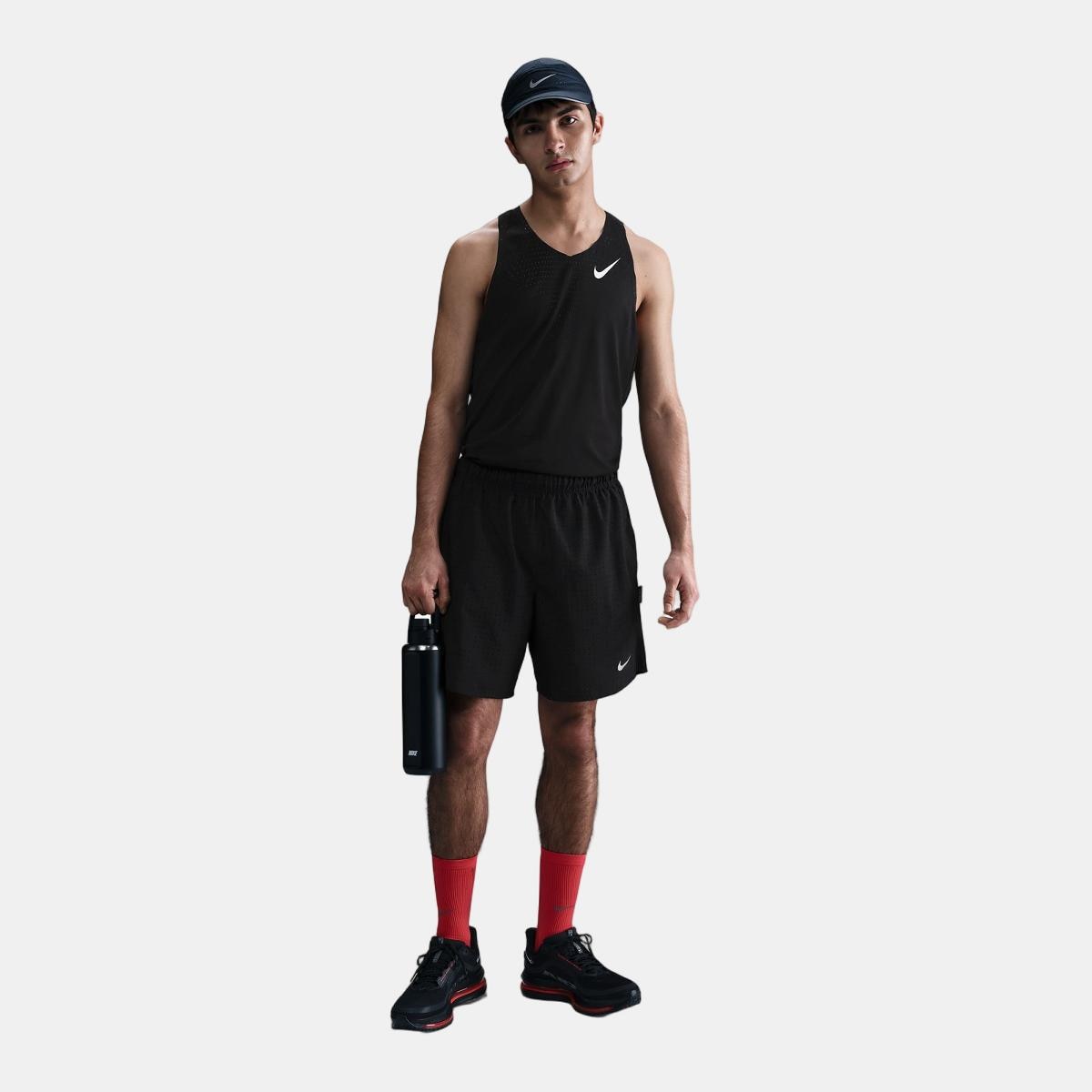 Calções de Running de Homem M NK DF BRTHE CHLLNGR 7IN 2-1 Preto-3