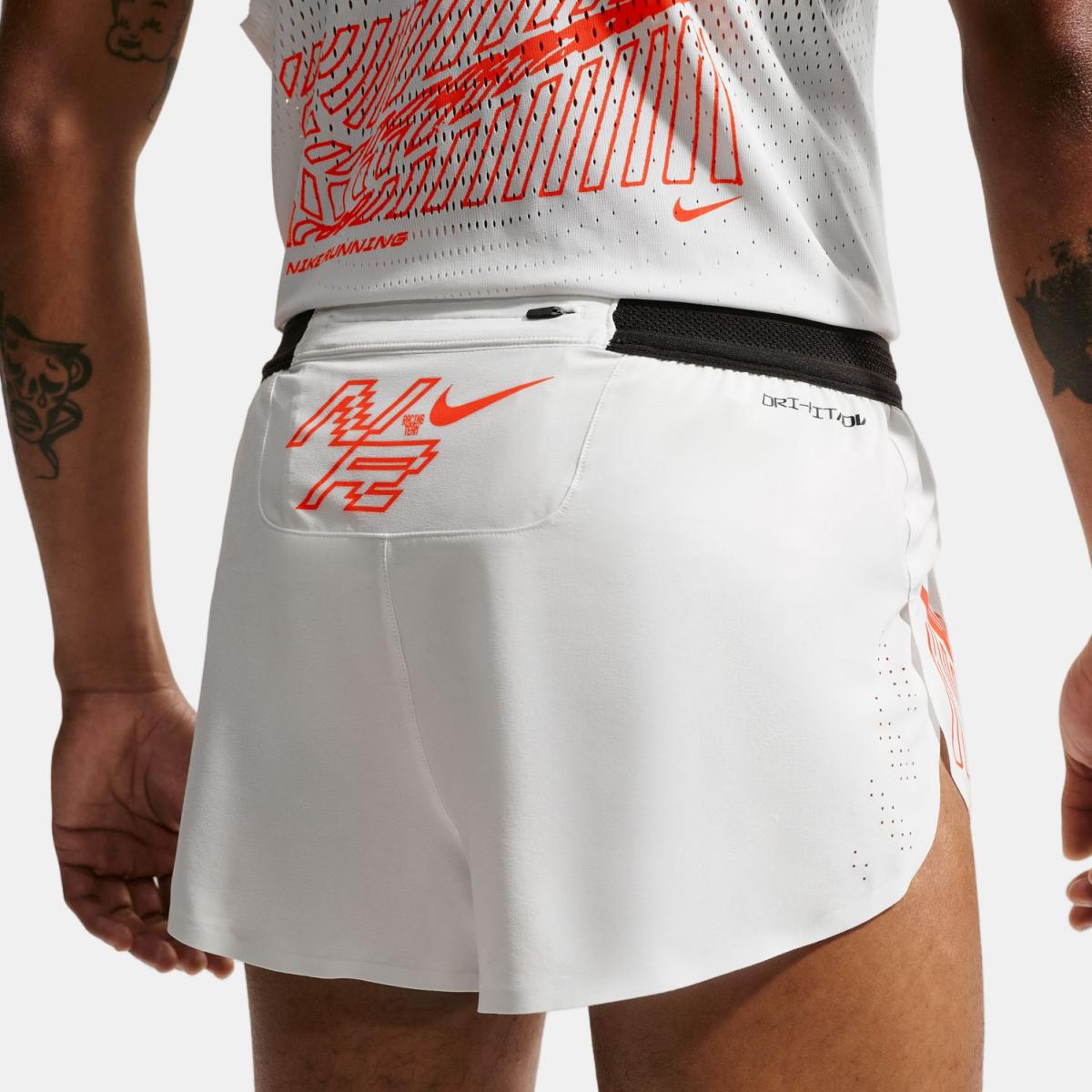 Calções de Homem M Nk DFAdv Aerosiwft Gfx 2Bf Branco-2