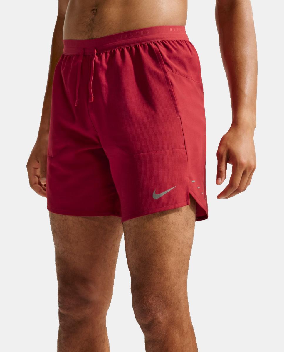 Calções de Homem M Nk DF Stride 7In Bf Short Vermelho-3