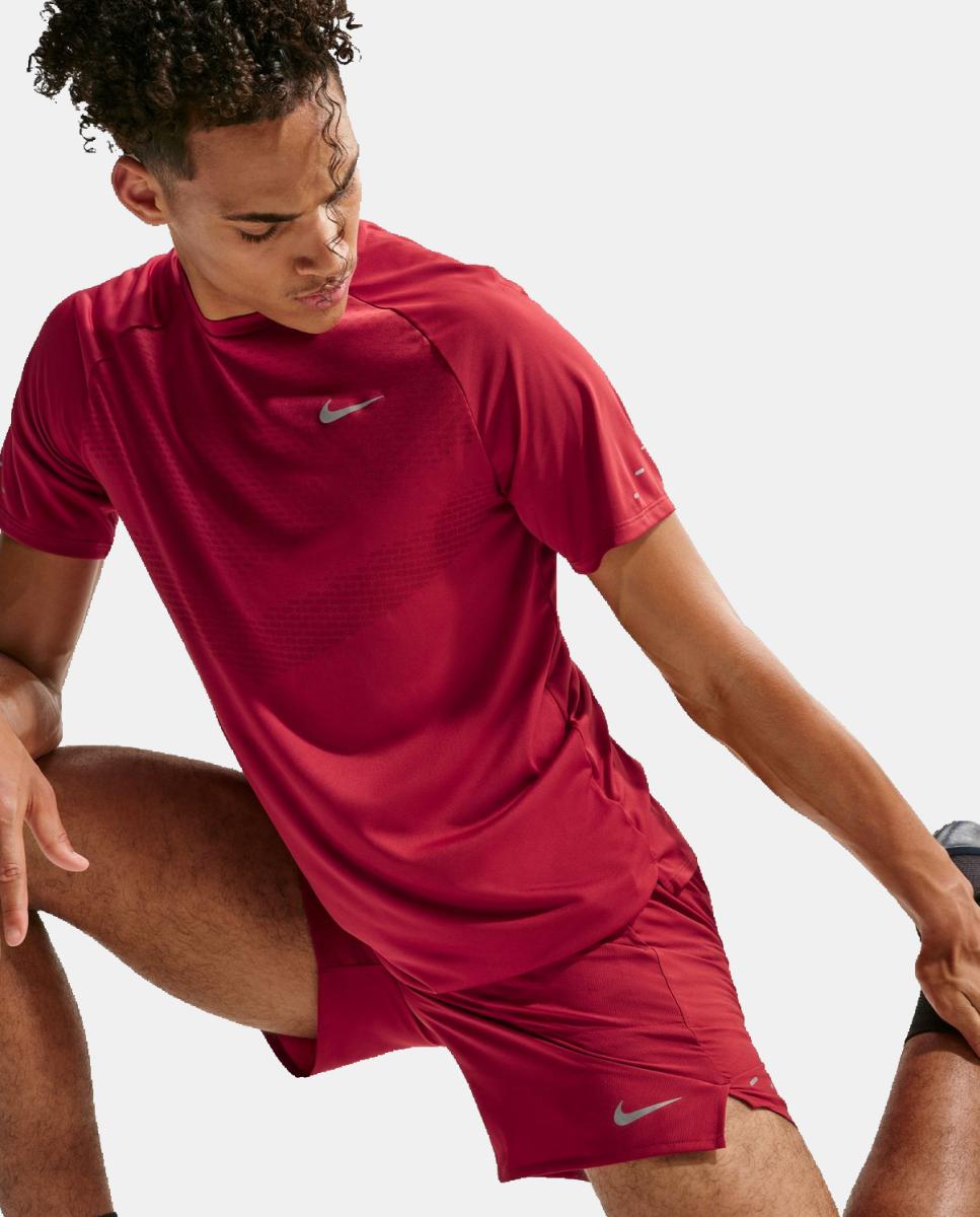 Calções de Homem M Nk DF Stride 7In Bf Short Vermelho-5