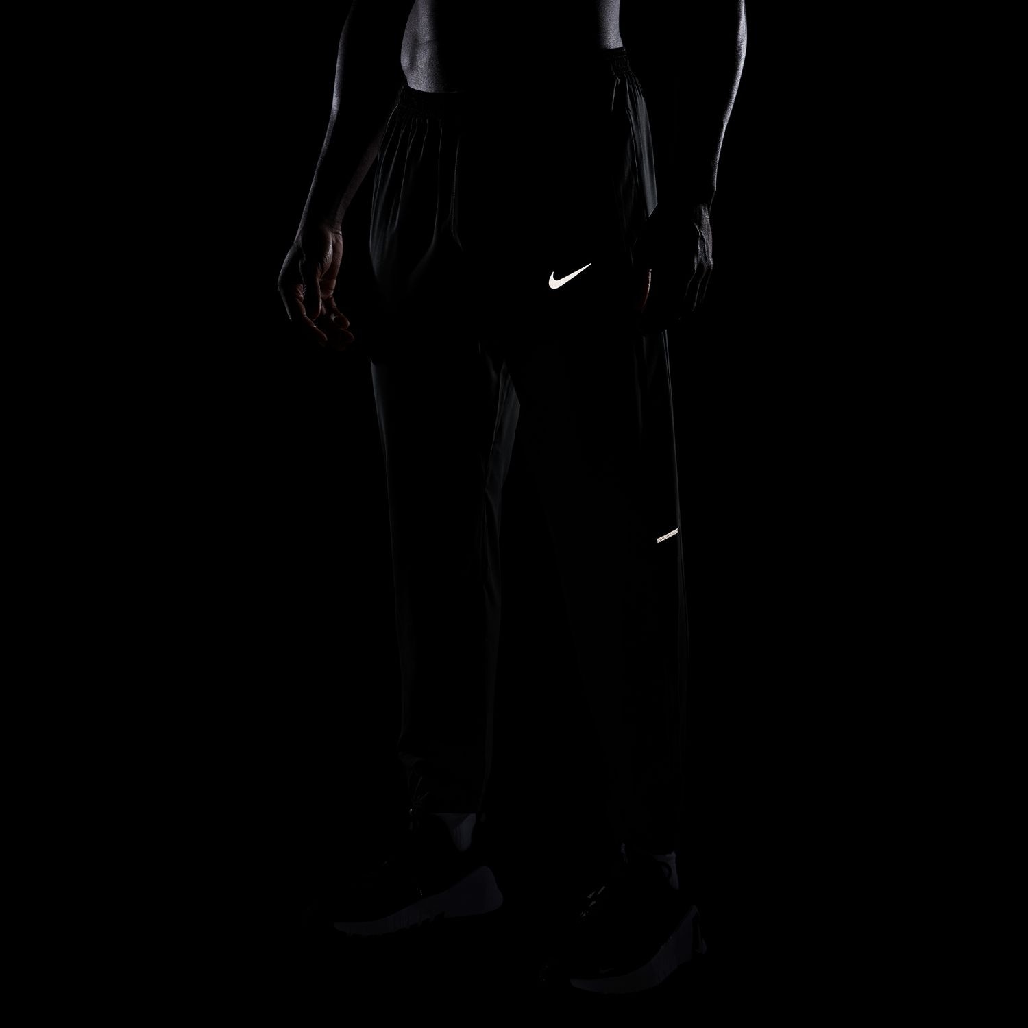 Pantalón de hombre M Nk DF Miler Woven Pant Nike - Negro Negro-7