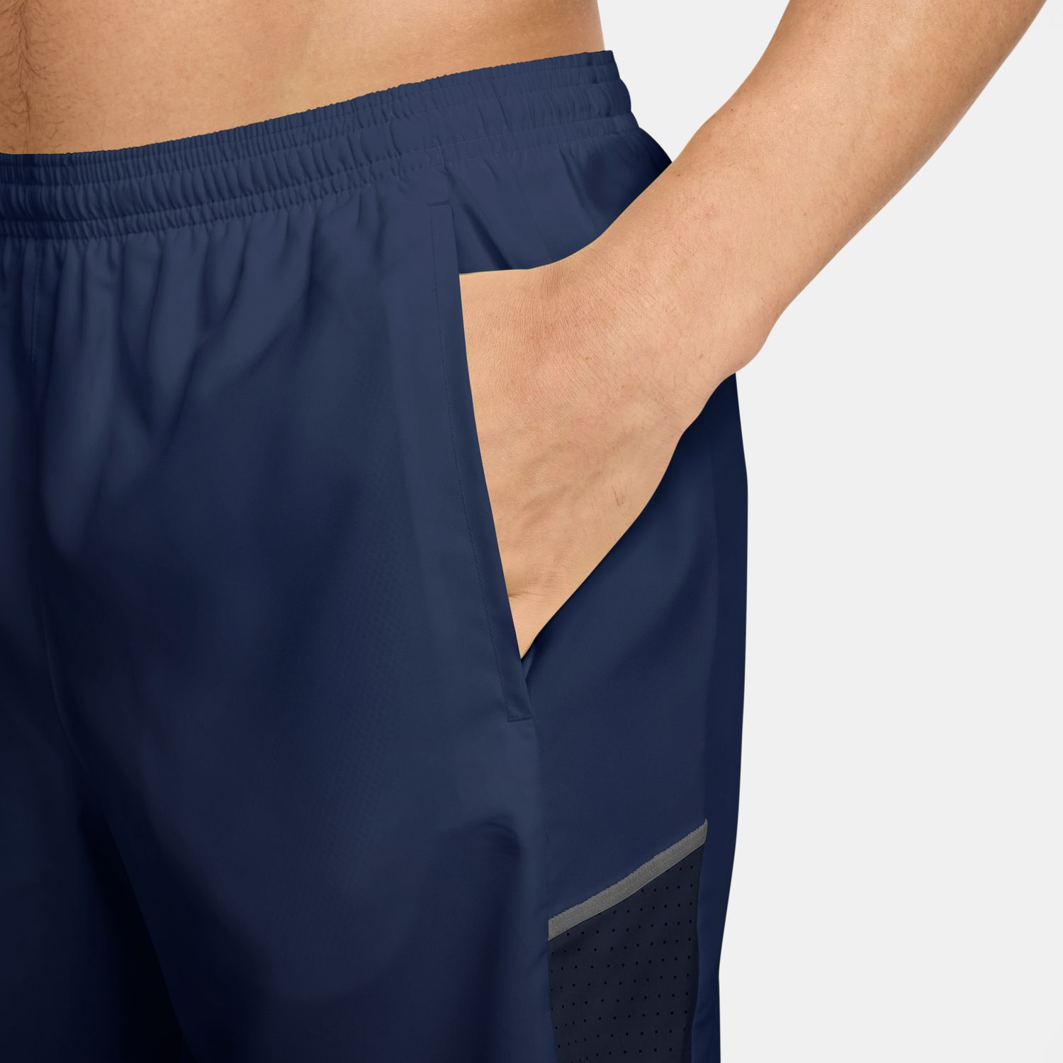 Calções de Homem M Nk DF Miler 7Bf Short Azul-4