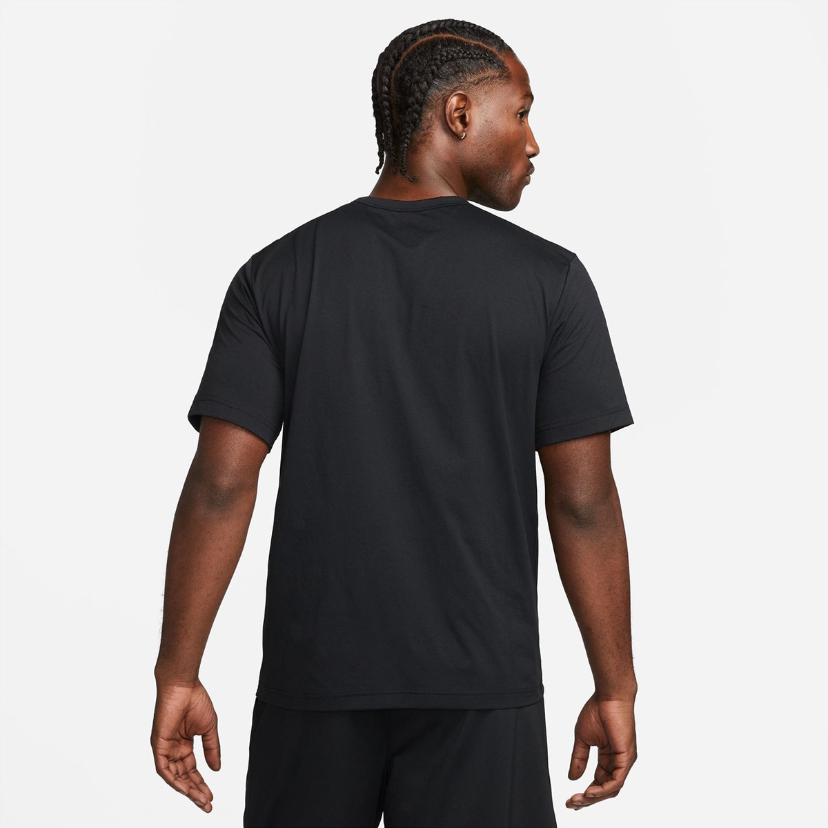 T-shirt de Training de Homem M NK DF UV Hyverse SS Preto-2