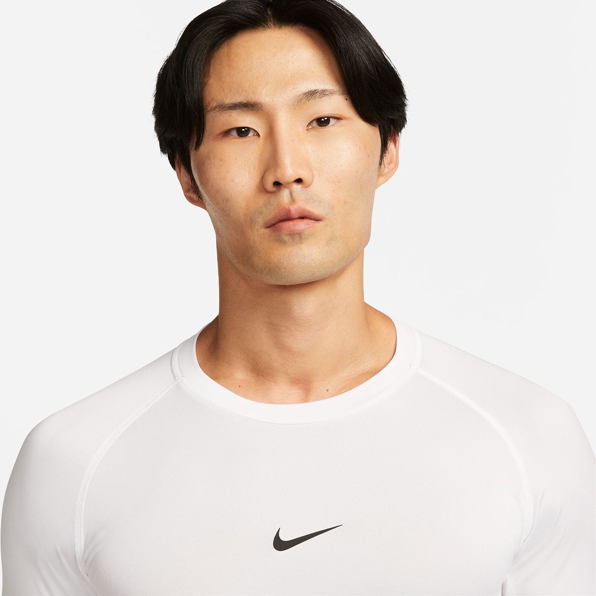 T-shirt de homem Pro Nike Branco-3
