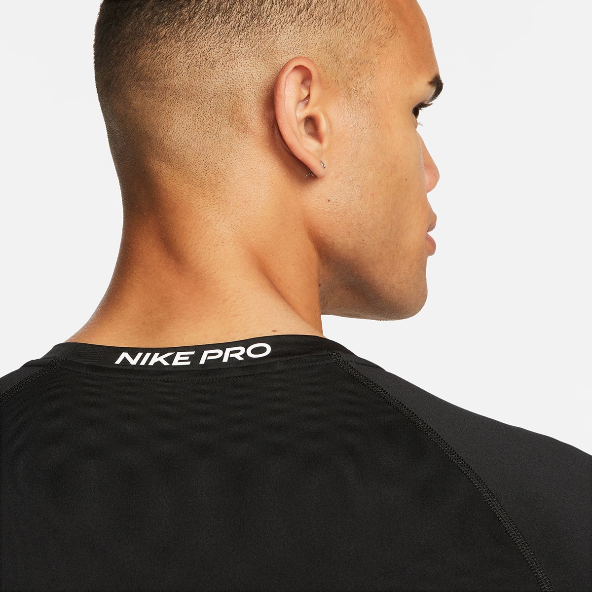 T-shirt de homem Pro Nike Preto-4