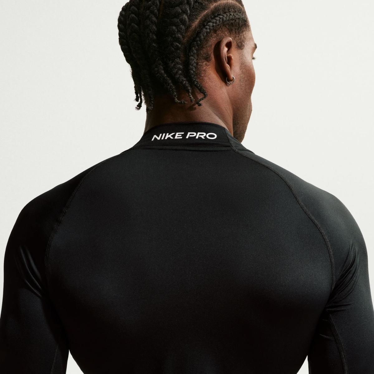 T-shirt Pro Dri-FIT Preto jaspeado-4