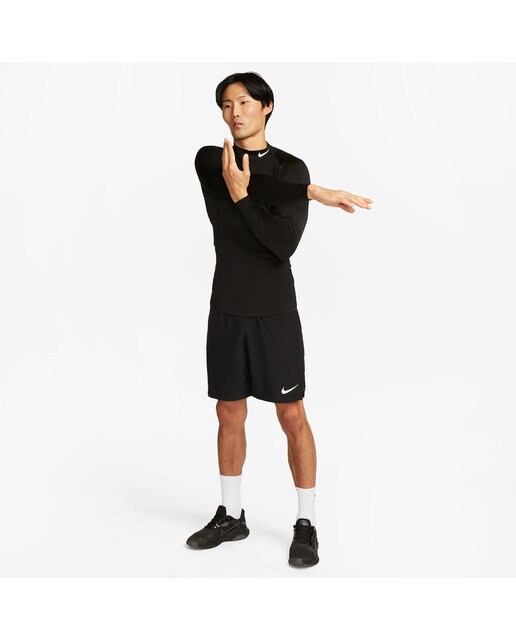 T-shirt de Homem M NP DF Tight LS Mock Preto-5