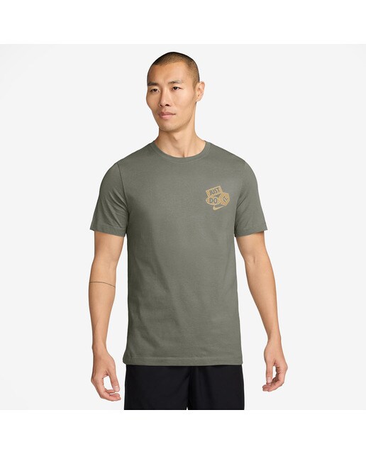 T-shirt de homem Nike Verde-1