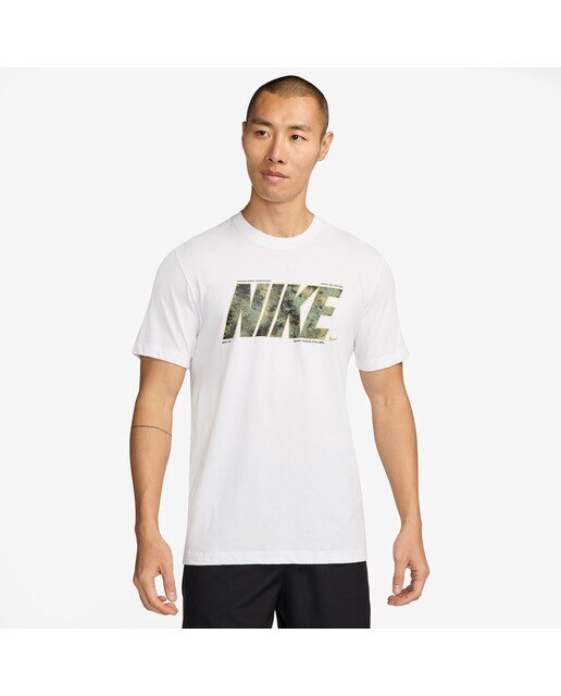 T-shirt de homem Nike Branco-1