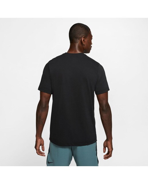 T-shirt de Homem M Nk DF Tee Dfc Crew Solid Preto-2