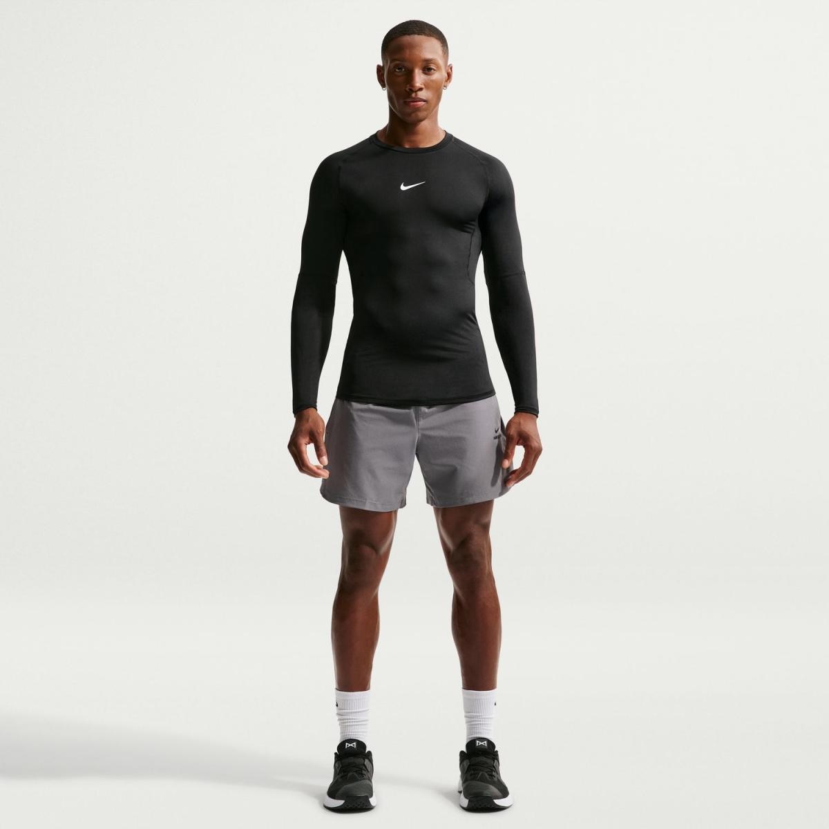 T-shirt de homem Pro Nike Cinzento-2