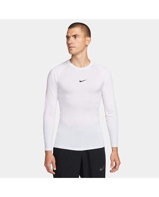 T-shirt de homem Pro Nike Branco-1