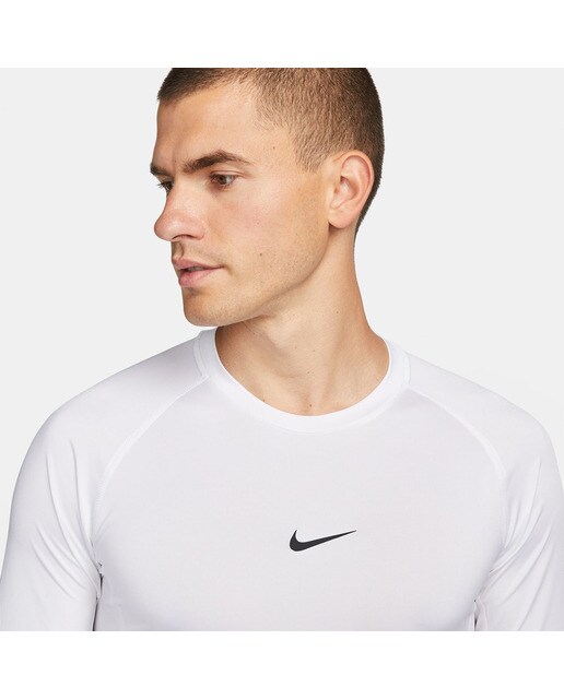 T-shirt de homem Pro Nike Branco-3