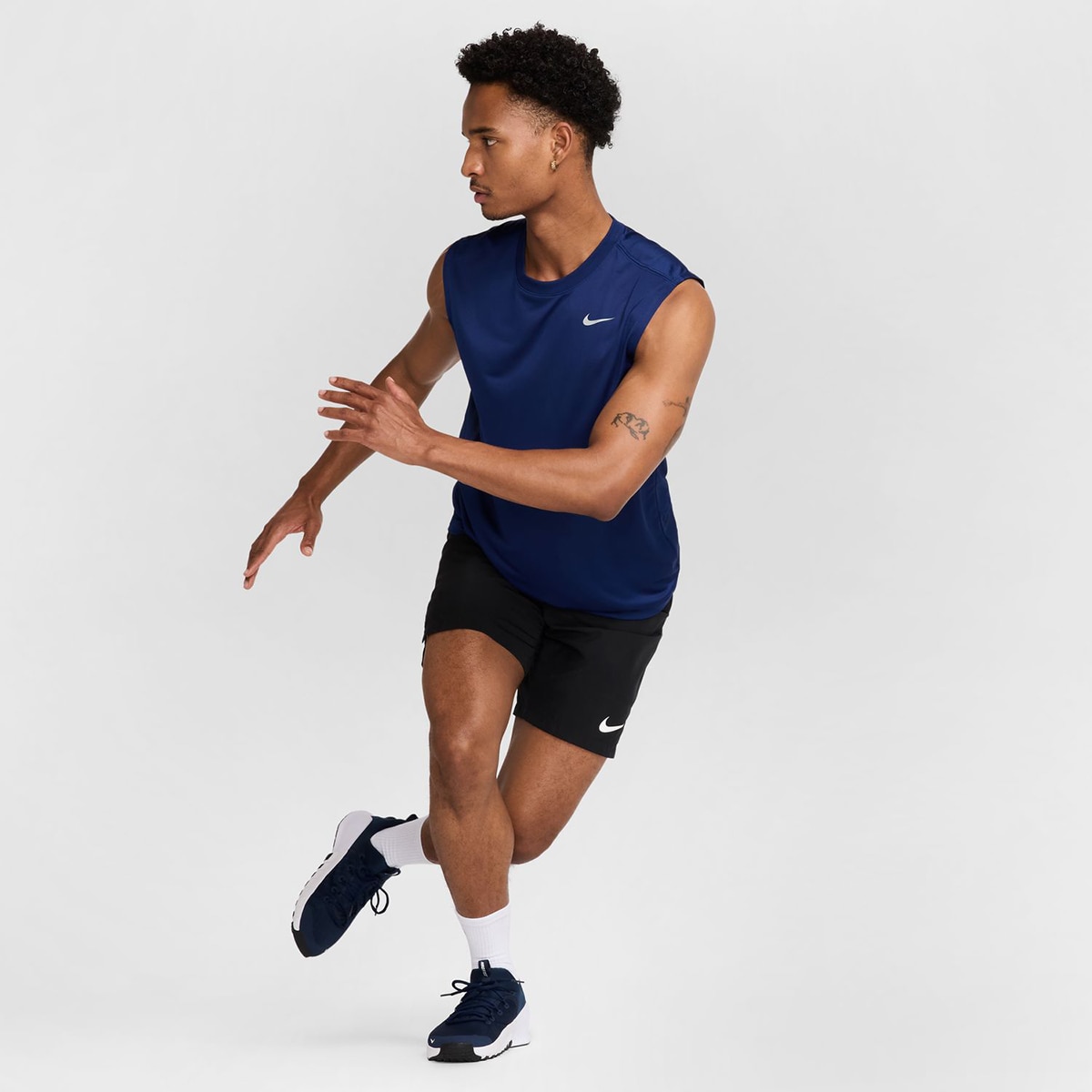 T-shirt de Homem Dri-FIT Legend Azul-4