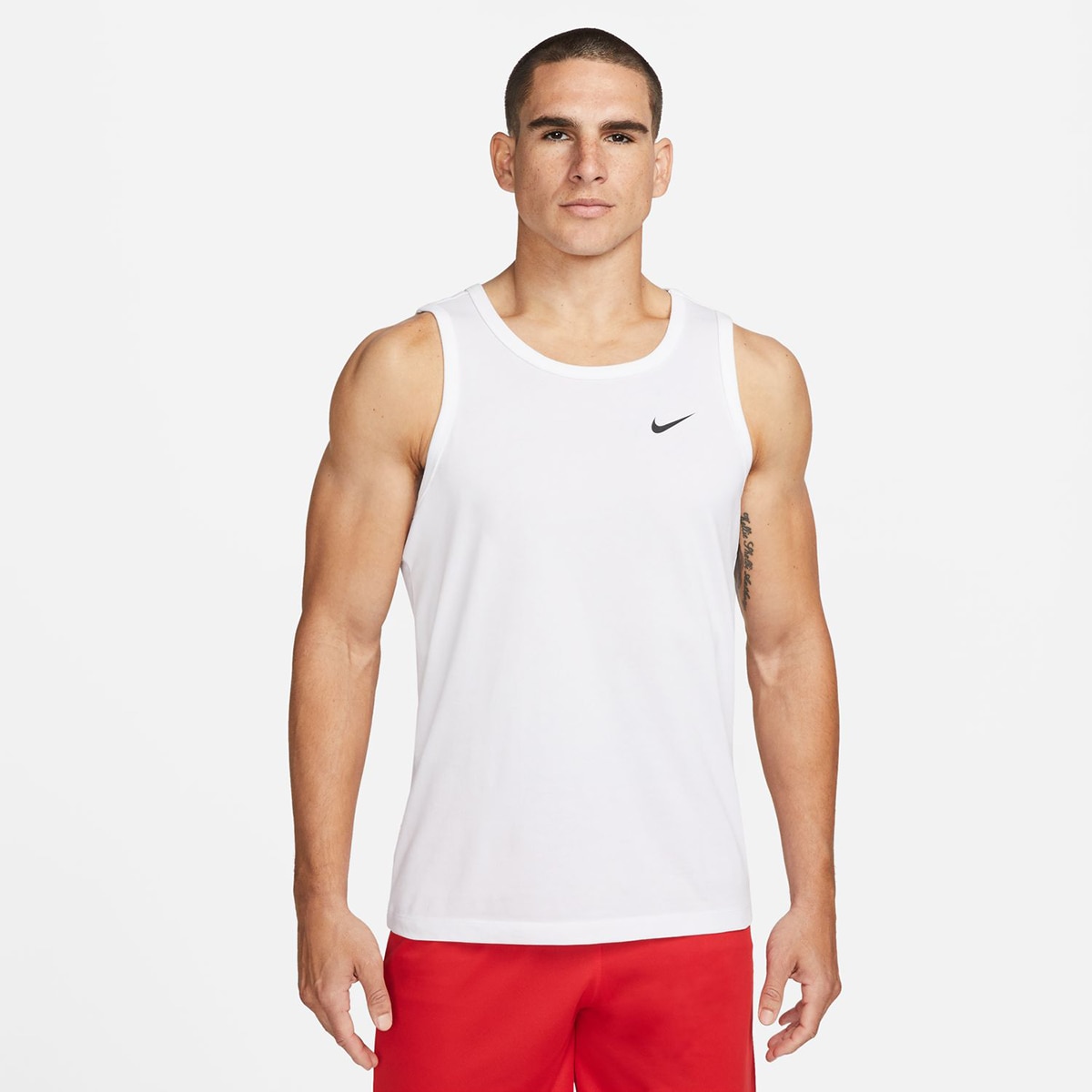 T-shirt de homem Dri-FIT Nike Branco-1