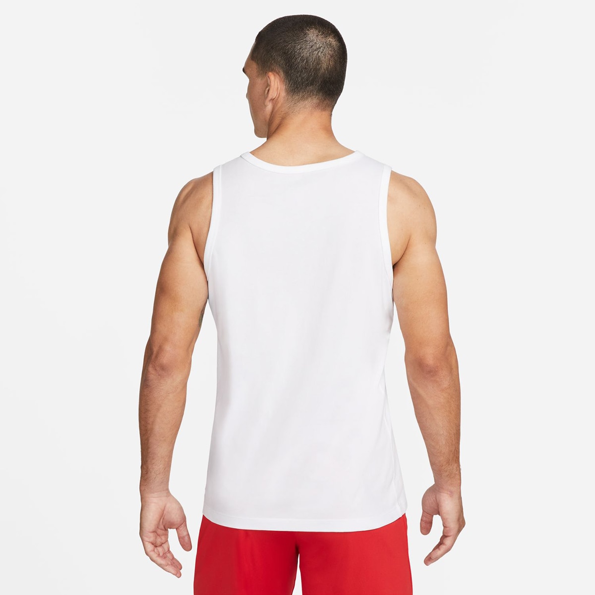 T-shirt de homem Dri-FIT Nike Branco-2