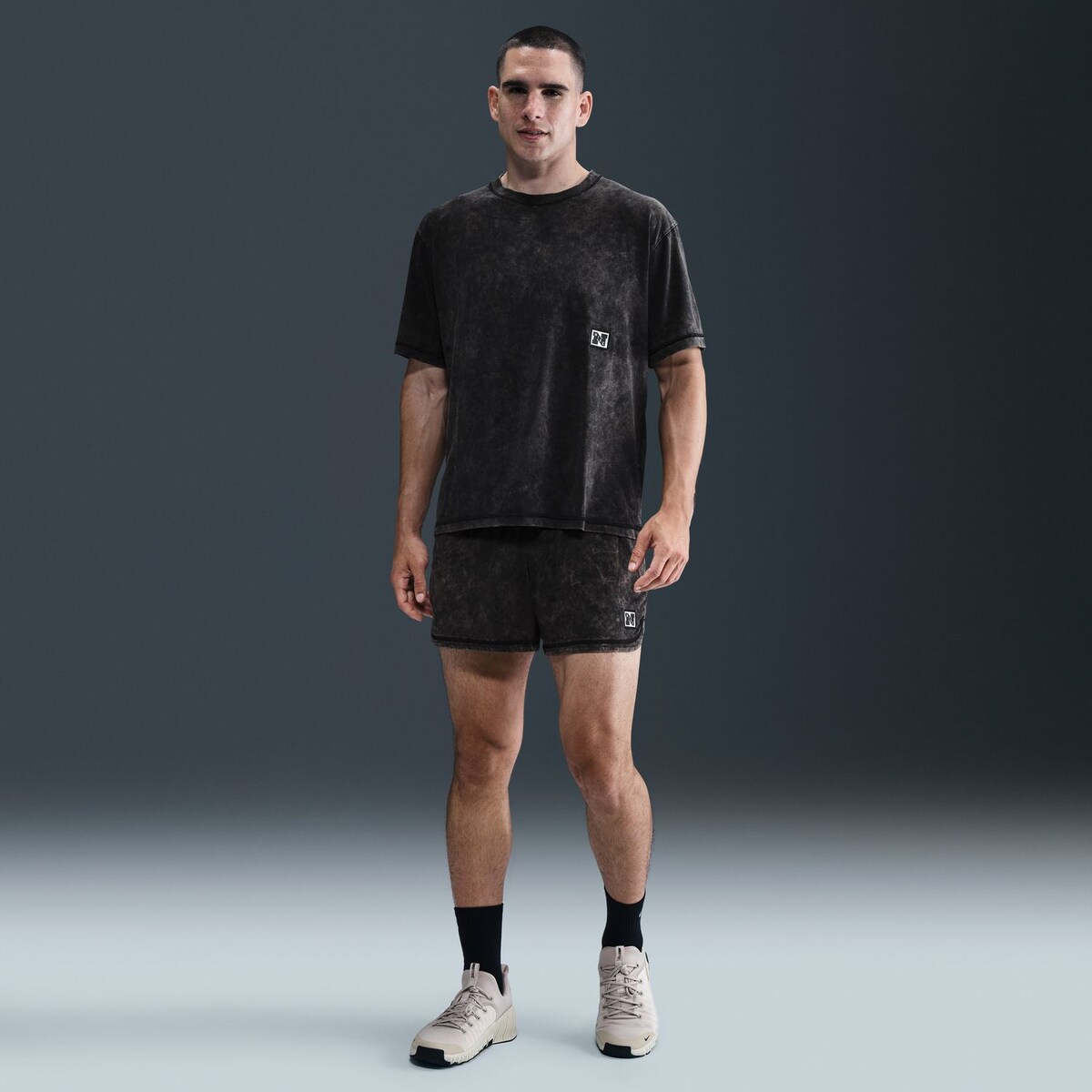 T-shirt de Homem Gym Heritage Preto-7