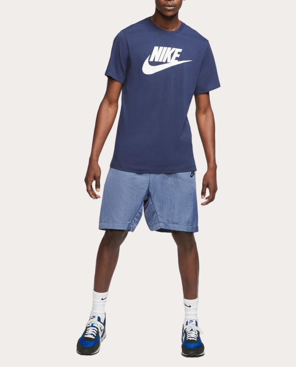 T-shirt Casual de Homem Sportswear Men's T-Shirt Azul-4