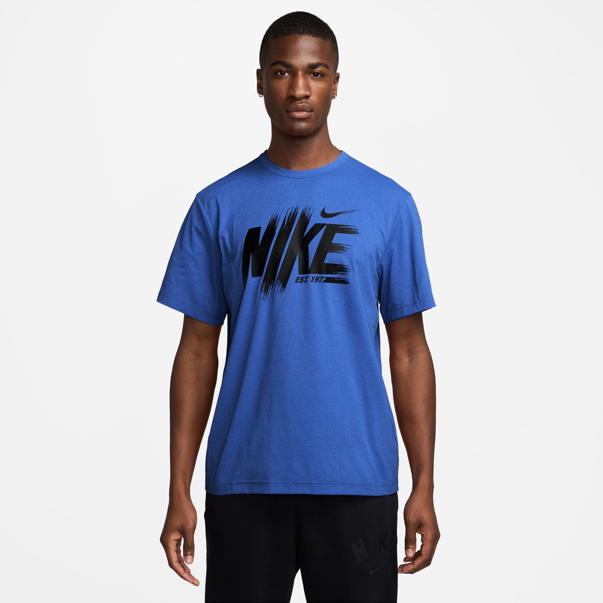 T-shirt de Homem Dri-FIT Hyverse Azul-1