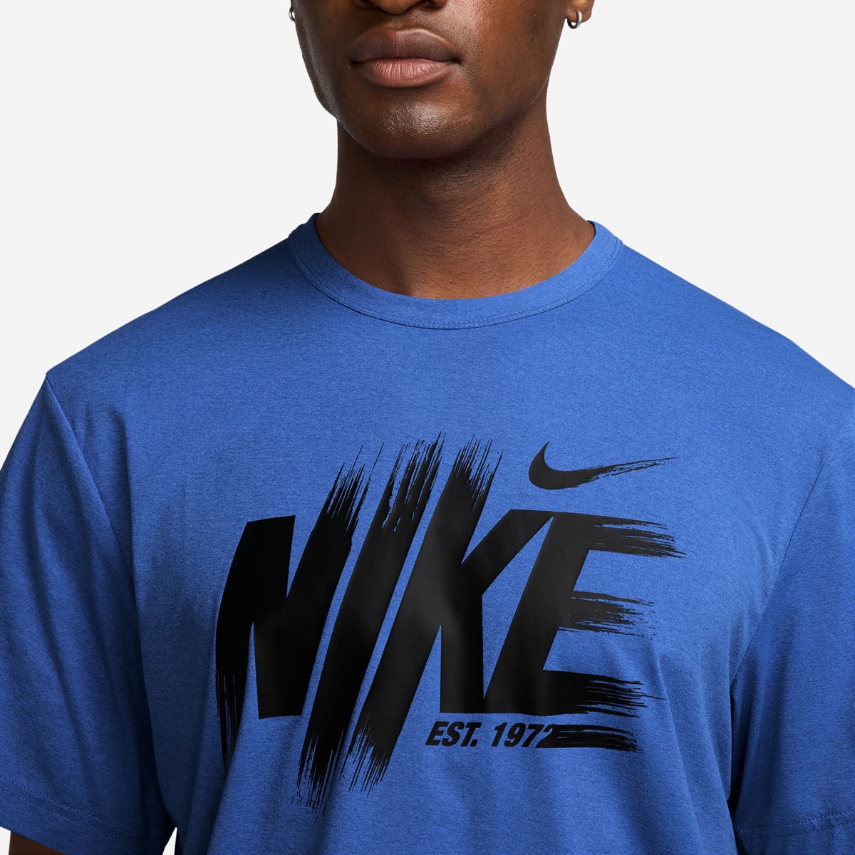 T-shirt de Homem Dri-FIT Hyverse Azul-3