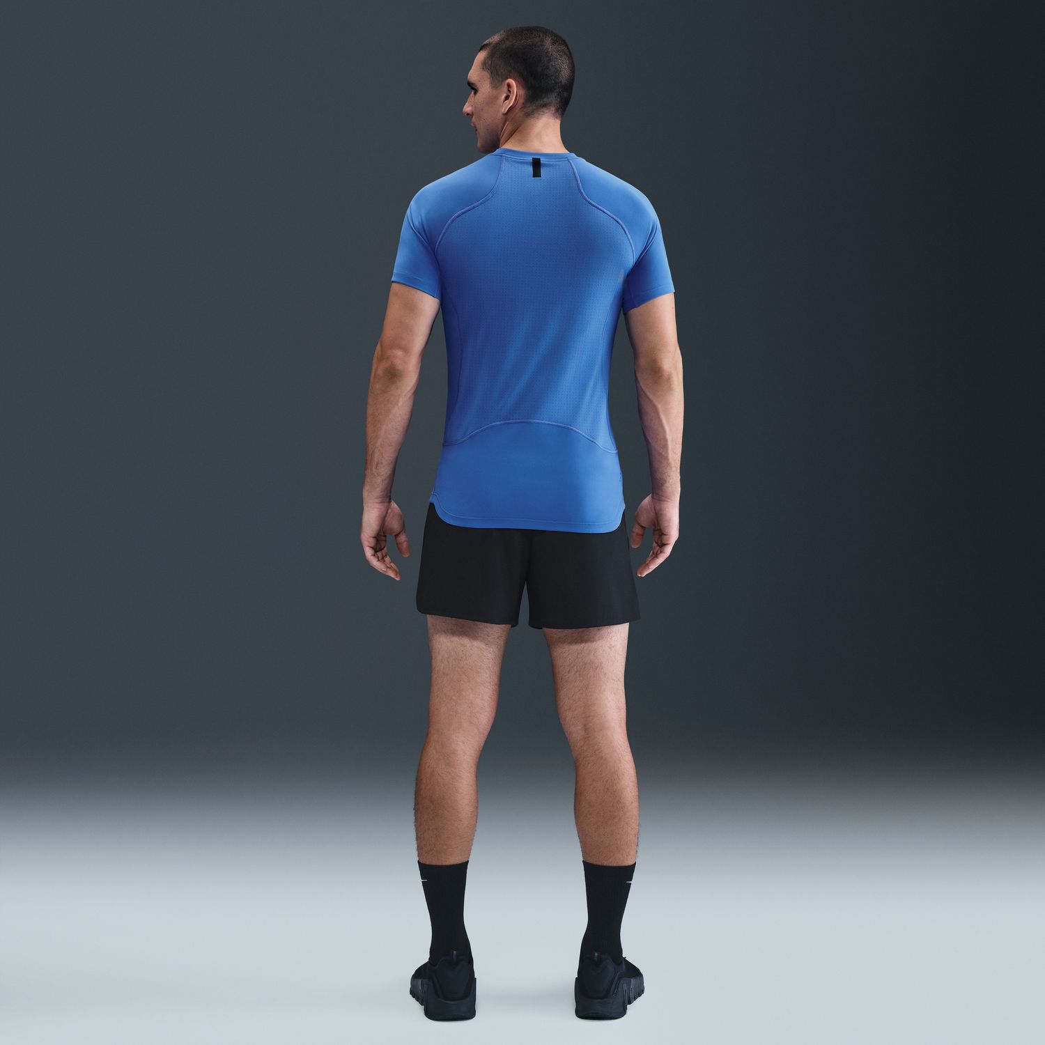 T-shirt de Homem Pro Training Azul-10