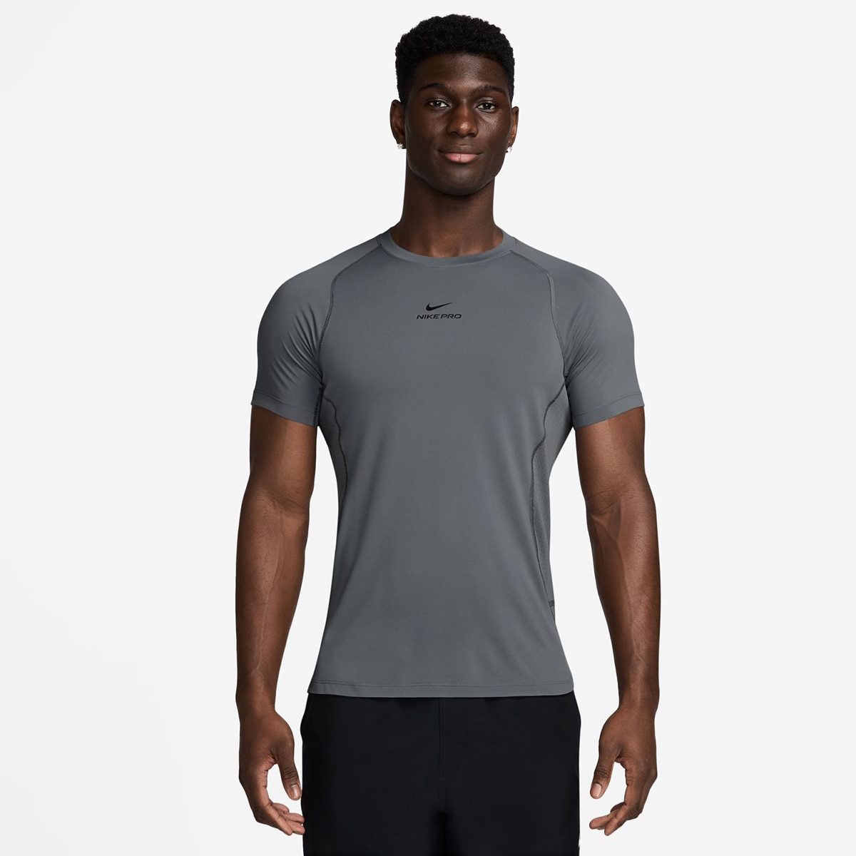 T-shirt de Homem Pro Training Cinzento-1