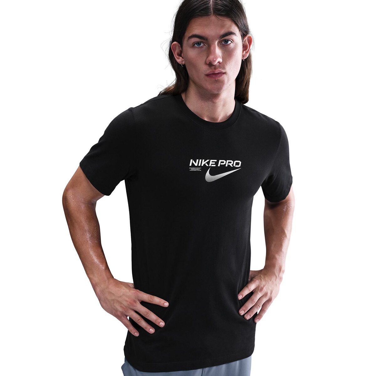T-shirt de Homem Dri-FIT Tee Pro Training Preto-3