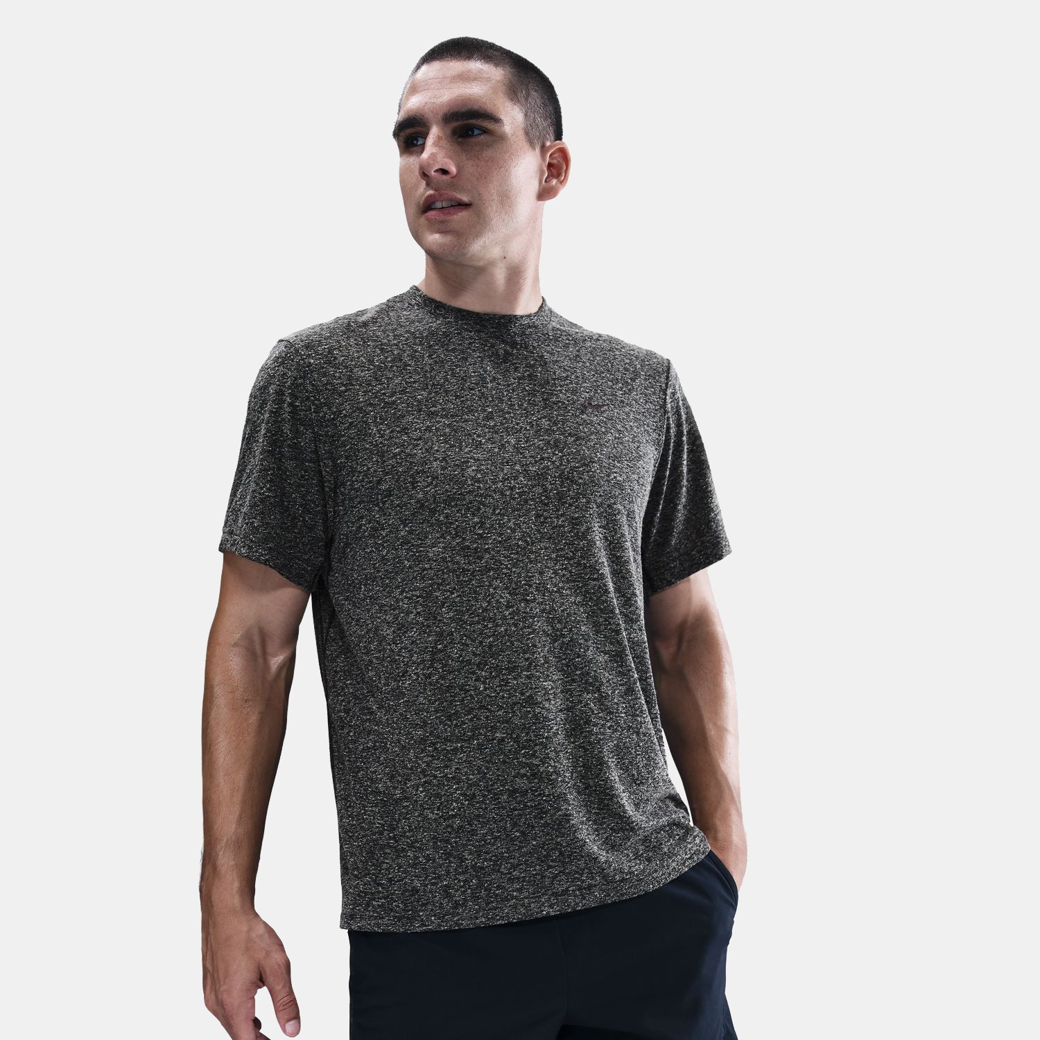 T-shirt de Homem Primary Preto-1