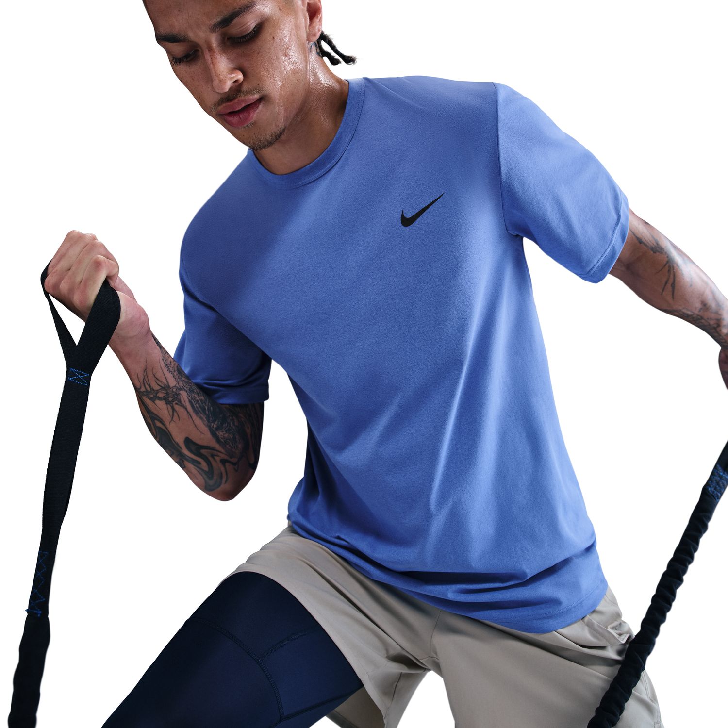 T-shirt de Homem Hyverse Azul-4