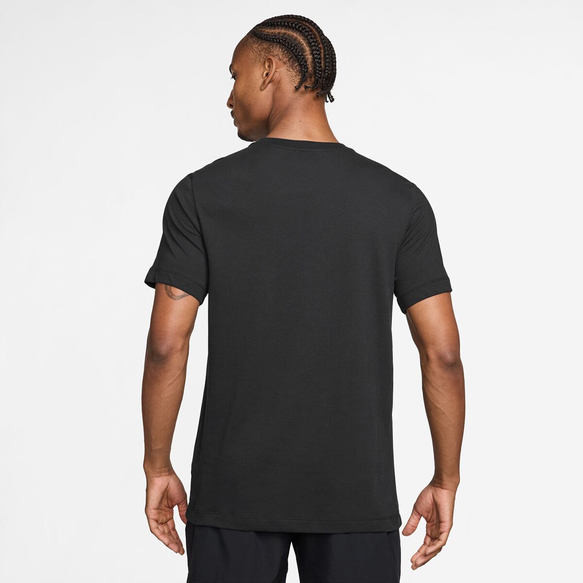 T-shirt de Homem Dri-fit Cotton Preto-2