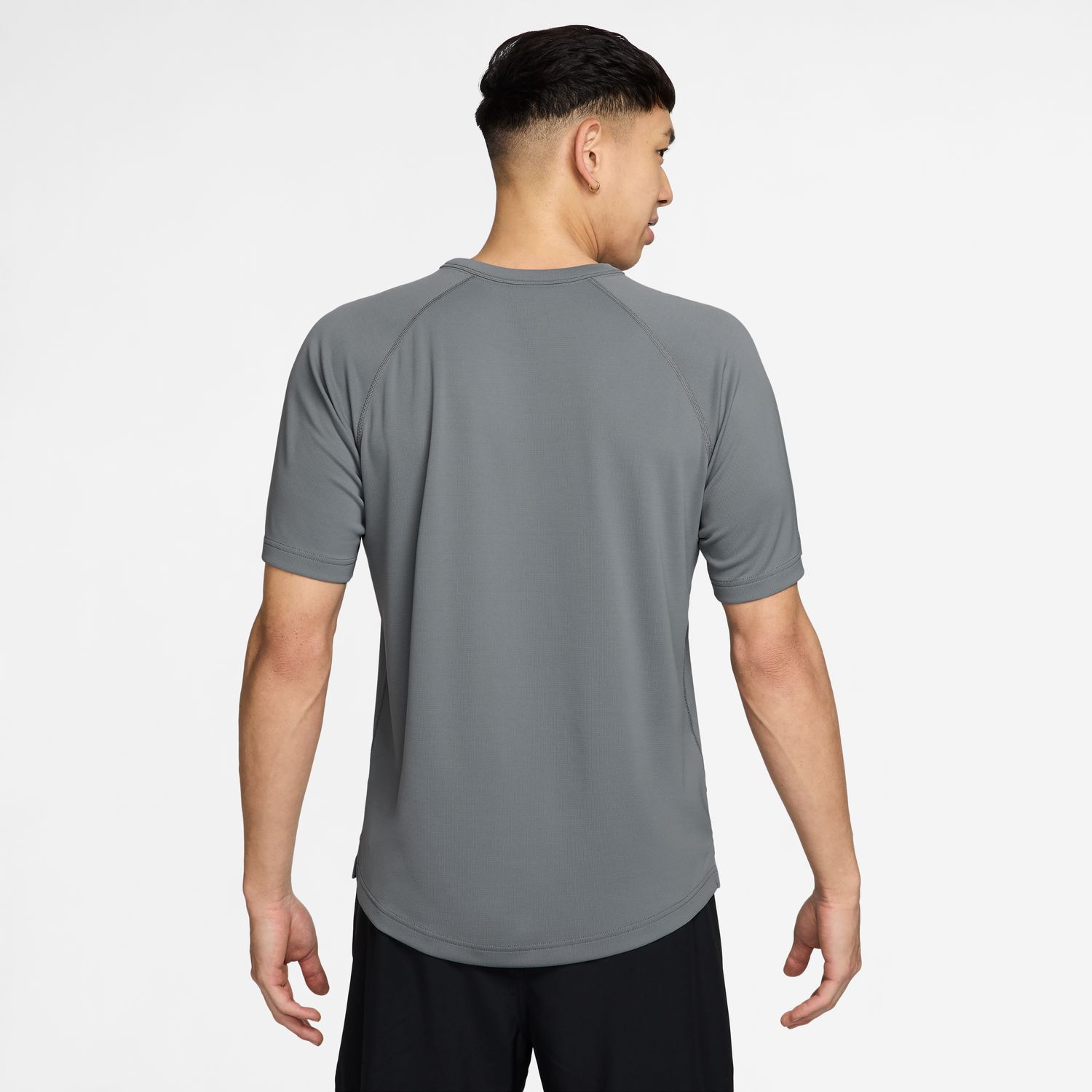 T-shirt de Homem M Nk DF Flex SS Top Cinzento-2
