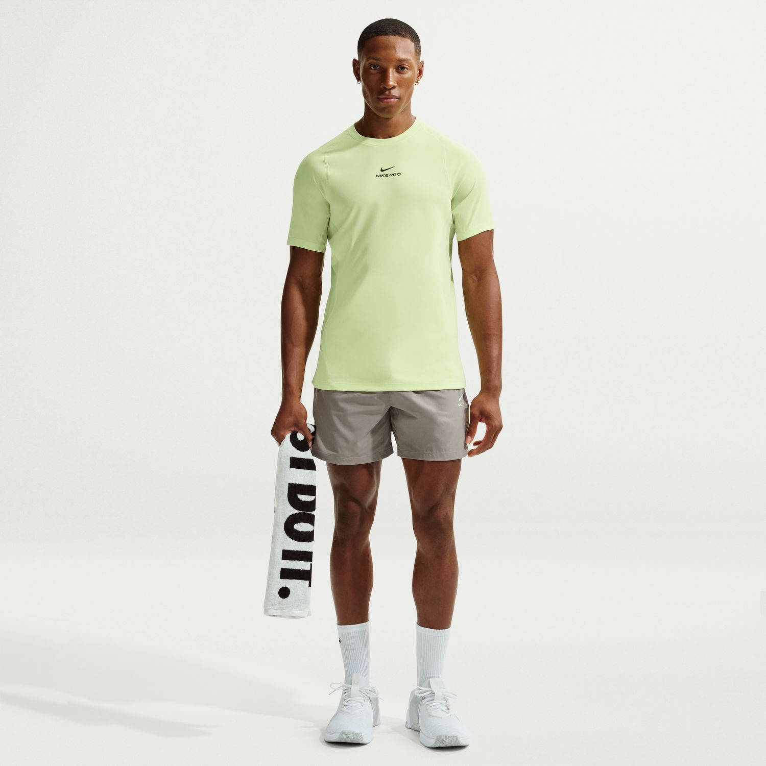 T-shirt de Homem Pro Training Verde-3